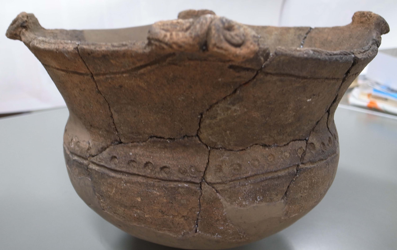 383花瓶 家具・インテリア スピリチュアル☆縄文☆蛇模様 花器 ☆有田焼